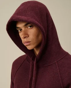 Jumpers<C.P. Company Alpaca Wool Hooded Knit Potent Purple