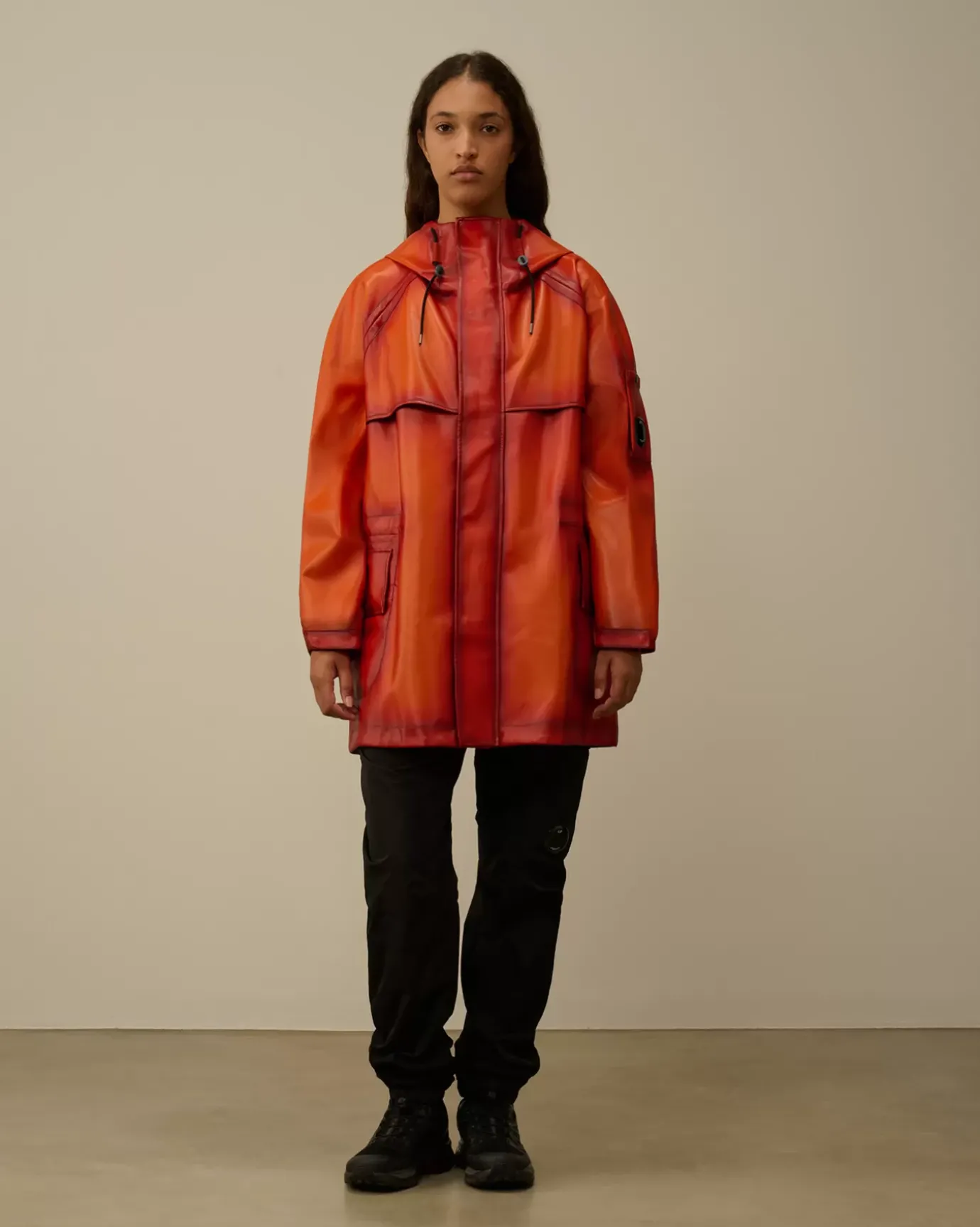Jacket & Coats<C.P. Company Bi-Film Fisherman Jacket Bombay Brown