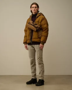 Jacket & Coats<C.P. Company Bi-TM Goggle Down Jacket Toffee – Beige