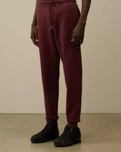Tracksuits & Shorts<C.P. Company Brushed and Emerized Diagonal Fleece Cargo Sweatpants Potent Purple