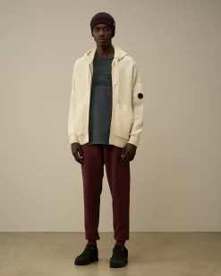 Tracksuits & Shorts<C.P. Company Brushed and Emerized Diagonal Fleece Cargo Sweatpants Potent Purple