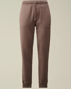 Tracksuits & Shorts<C.P. Company Brushed and Emerized Diagonal Fleece Cargo Sweatpants Purple Dove