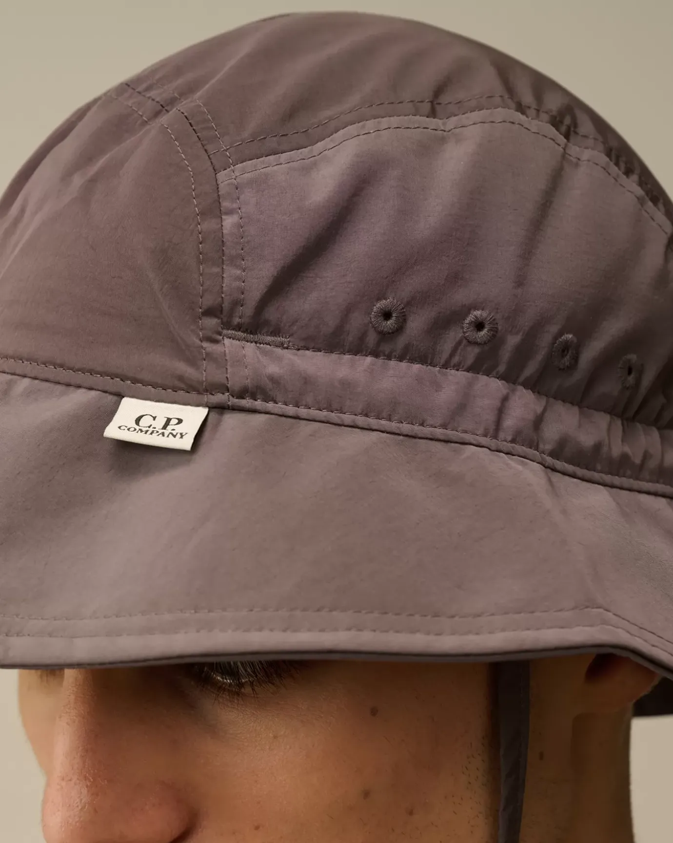 Hats<C.P. Company Chome-R Safari Hat Boulevard – Violet