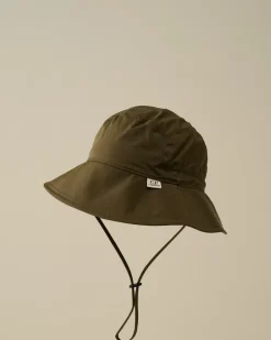 Hats<C.P. Company Chome-R Safari Hat Ivy Green