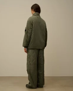 Jacket & Coats<C.P. Company Chrome-R Body Zippers Padded Jacket Grape Leaf – Green
