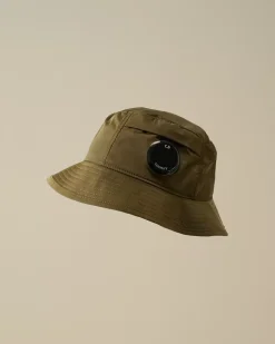 Hats<C.P. Company Chrome-R Bucket Hat Ivy Green