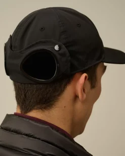 Hats<C.P. Company Chrome-R Goggle Cap Black
