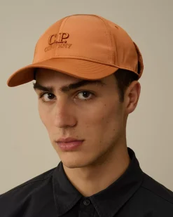 Hats<C.P. Company Chrome-R Goggle Cap Bombay Brown