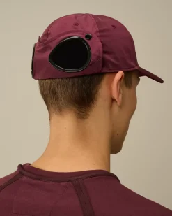 Hats<C.P. Company Chrome-R Goggle Cap Potent Purple