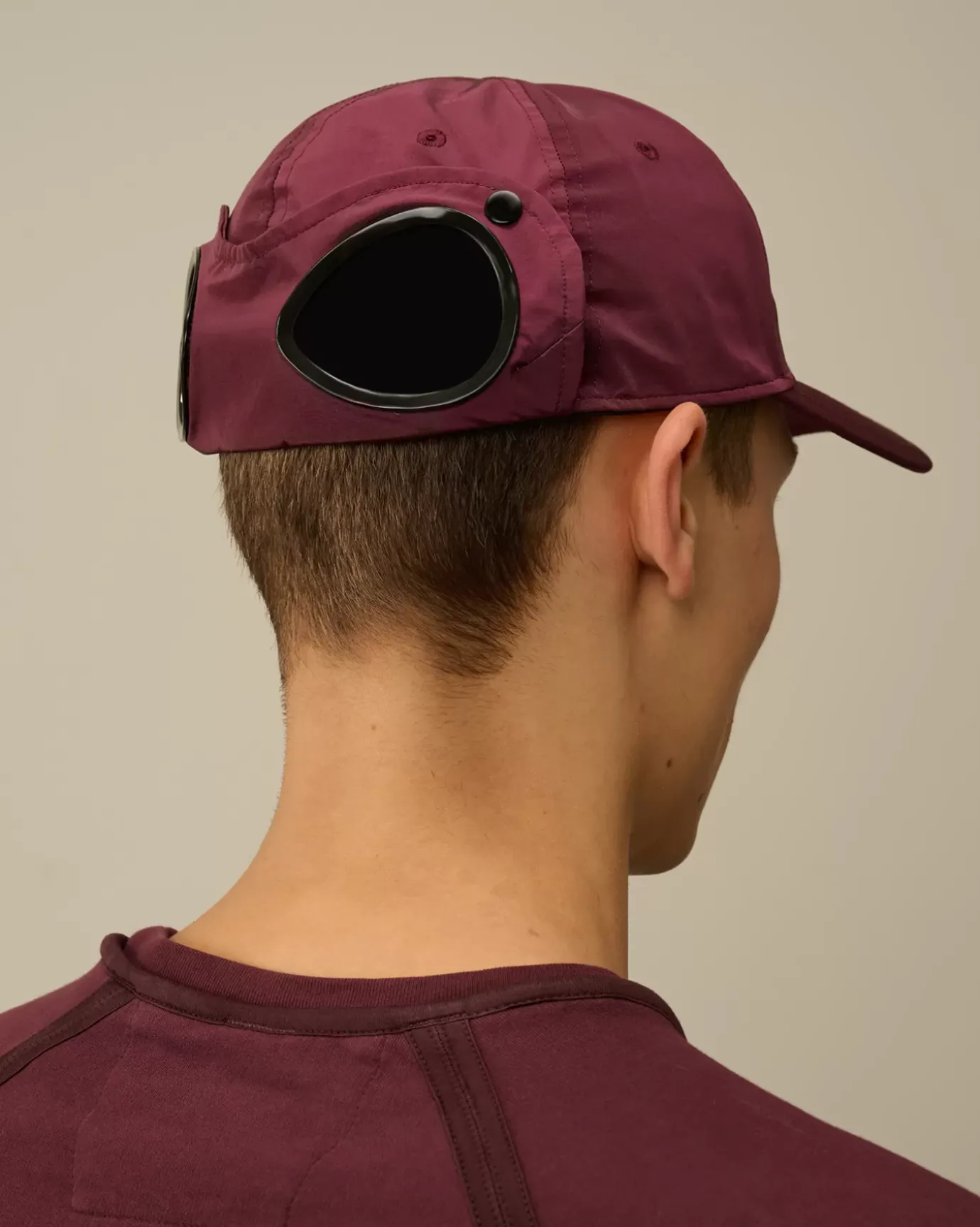 Hats<C.P. Company Chrome-R Goggle Cap Potent Purple