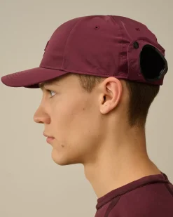 Hats<C.P. Company Chrome-R Goggle Cap Potent Purple