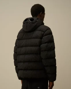 Jacket & Coats<C.P. Company Chrome-R Goggle Down Jacket Black