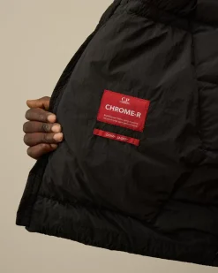 Jacket & Coats<C.P. Company Chrome-R Goggle Down Jacket Black