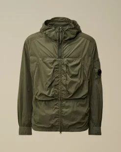 Overshirt<C.P. Company Chrome-R Hooded Overshirt Grape Leaf – Green