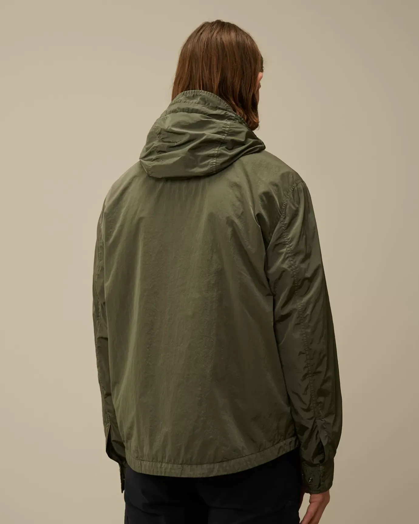 Overshirt<C.P. Company Chrome-R Hooded Overshirt Grape Leaf – Green