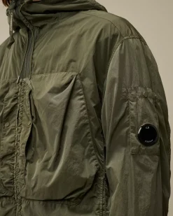 Overshirt<C.P. Company Chrome-R Hooded Overshirt Grape Leaf – Green
