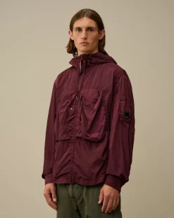 Overshirt<C.P. Company Chrome-R Hooded Overshirt Potent Purple