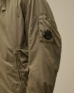 Jacket & Coats<C.P. Company Chrome-R Hooded Padded Jacket Walnut – Beige