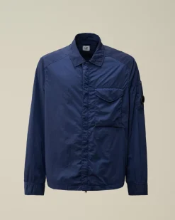 Overshirt<C.P. Company Chrome-R Lens Overshirt Estate Blue