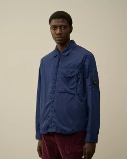 Overshirt<C.P. Company Chrome-R Lens Overshirt Estate Blue