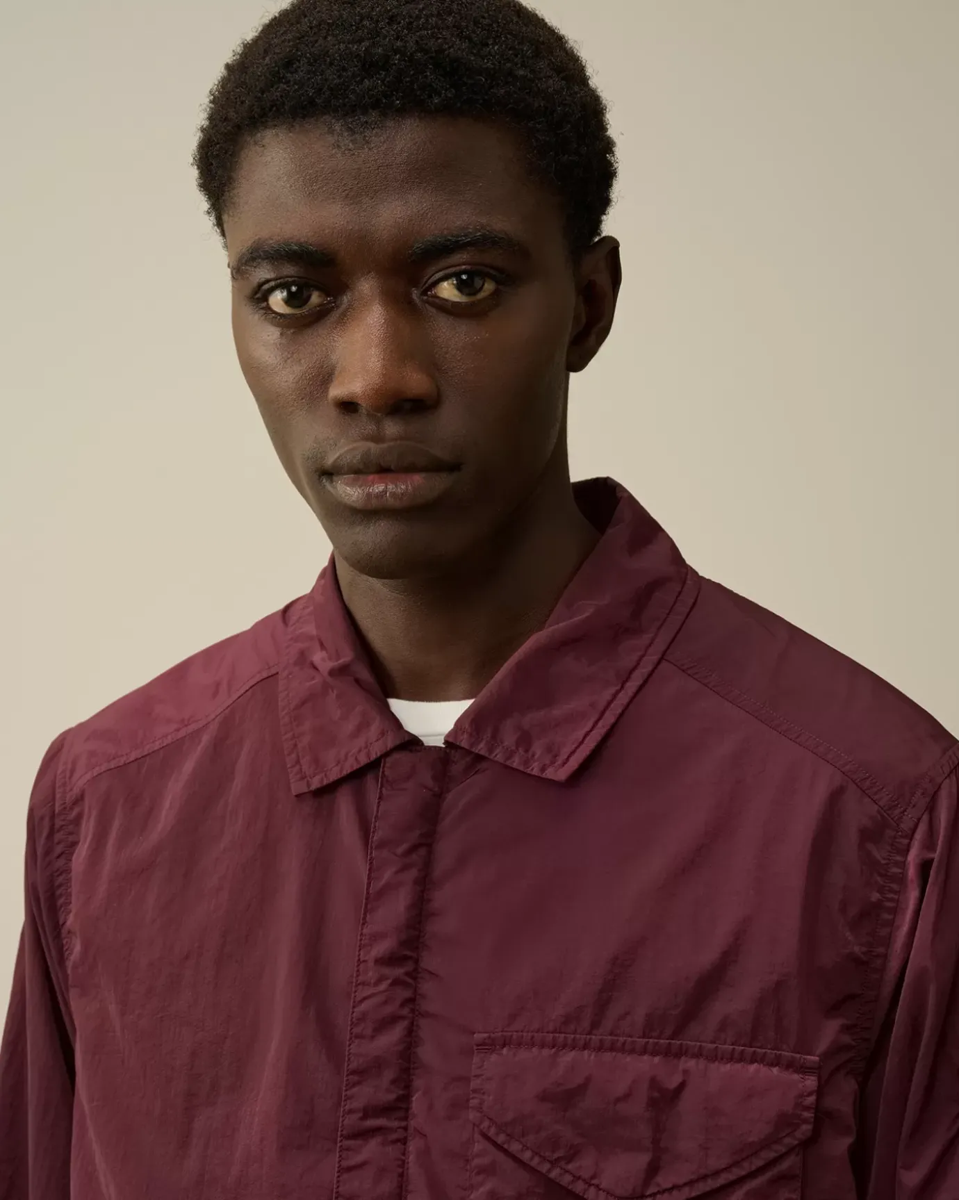 Overshirt<C.P. Company Chrome-R Lens Overshirt Potent Purple
