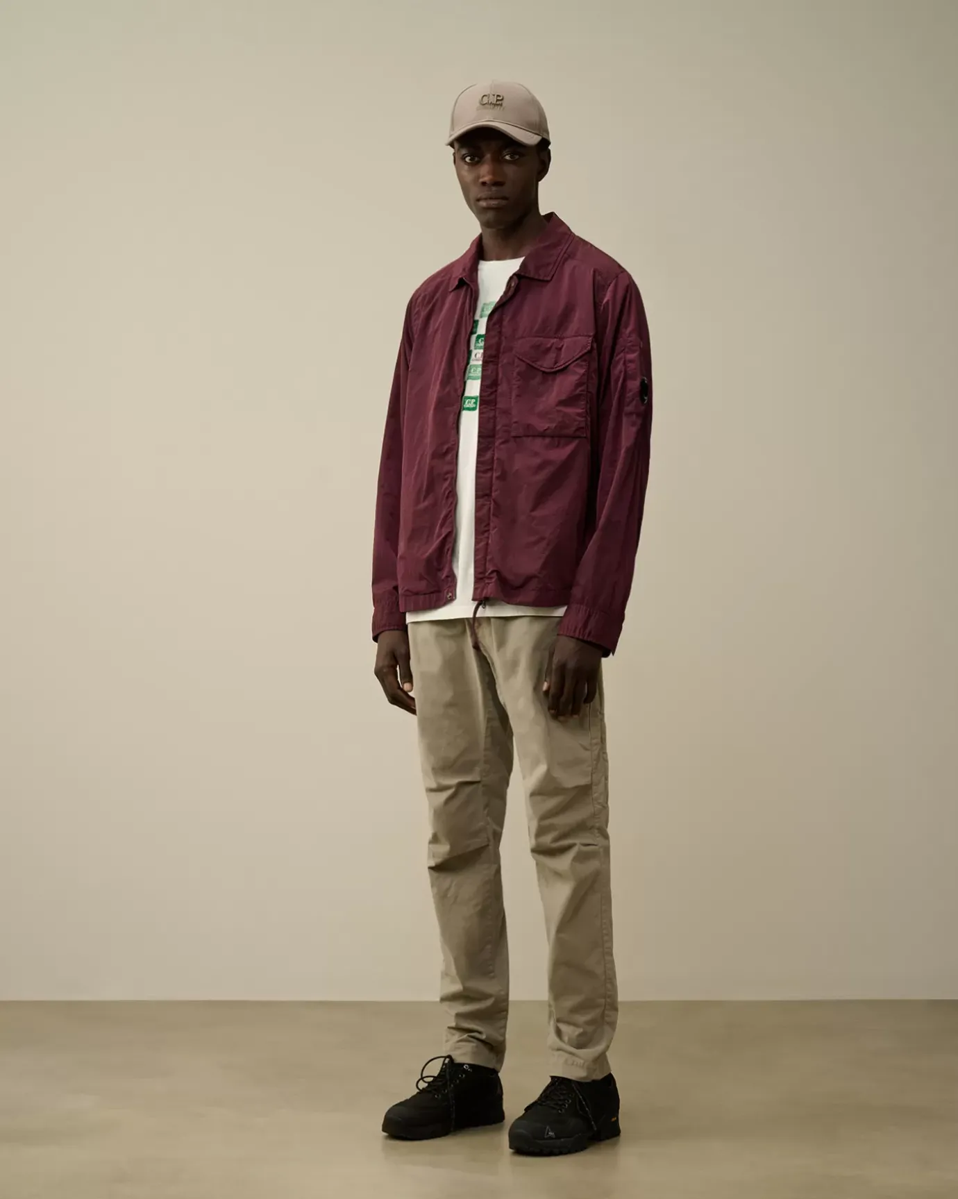 Overshirt<C.P. Company Chrome-R Lens Overshirt Potent Purple