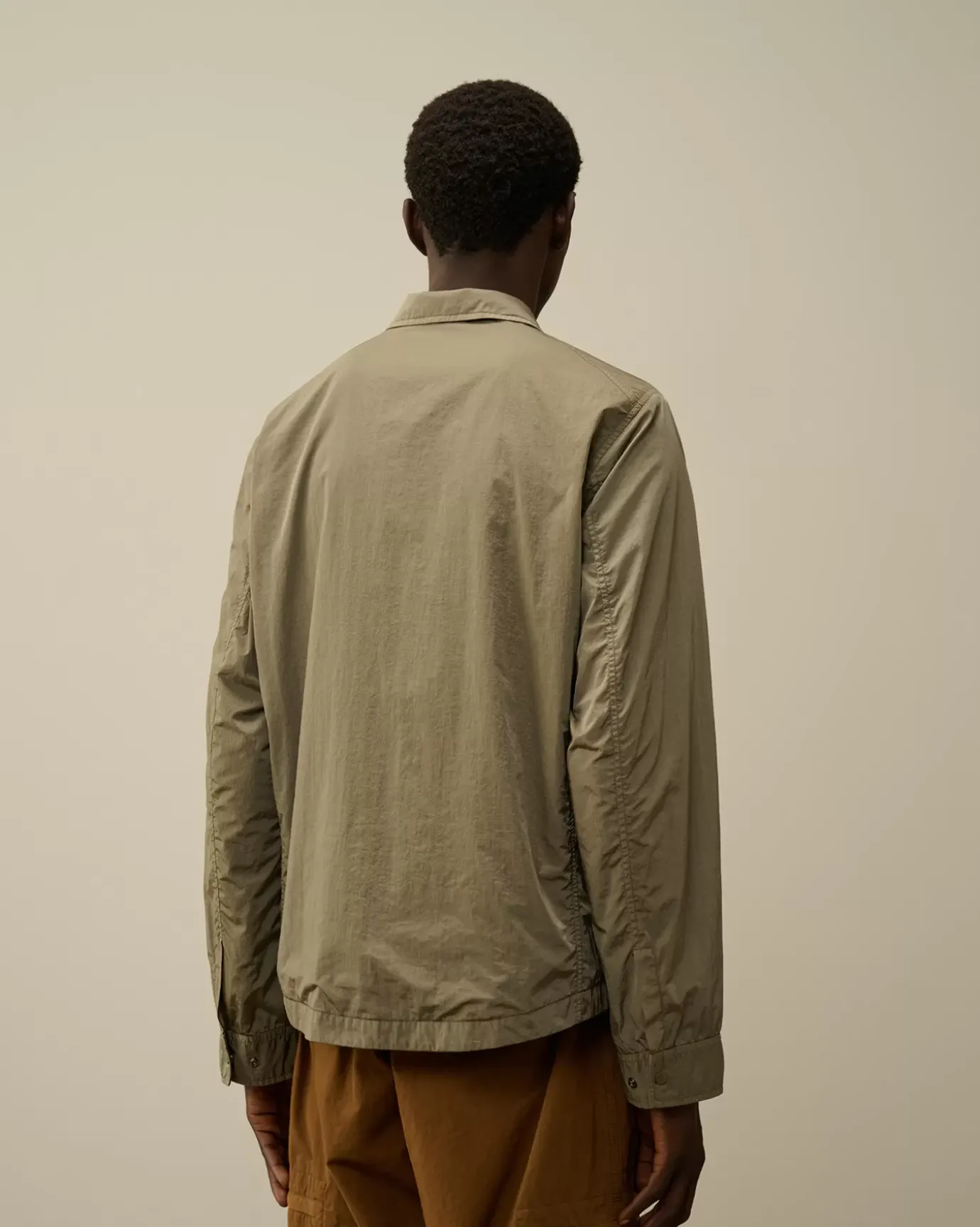 Overshirt<C.P. Company Chrome-R Lens Overshirt Walnut – Beige