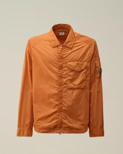 Overshirt<C.P. Company Chrome-R Lens Overshirt Bombay Brown
