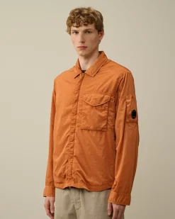 Overshirt<C.P. Company Chrome-R Lens Overshirt Bombay Brown