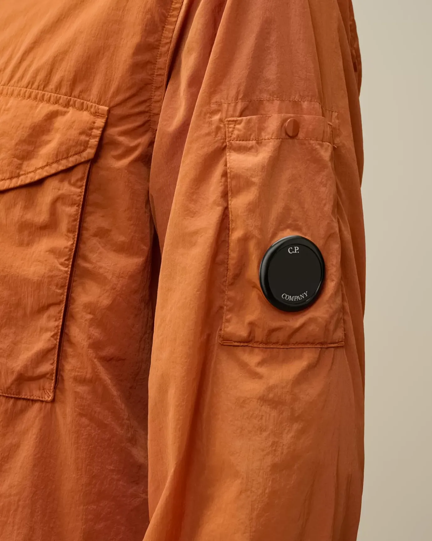 Overshirt<C.P. Company Chrome-R Lens Overshirt Bombay Brown