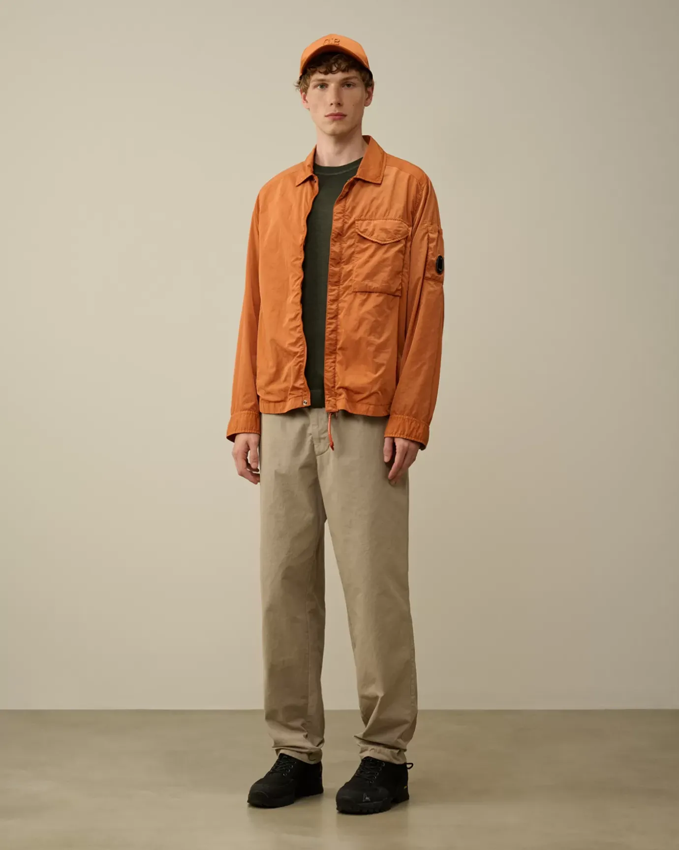 Overshirt<C.P. Company Chrome-R Lens Overshirt Bombay Brown