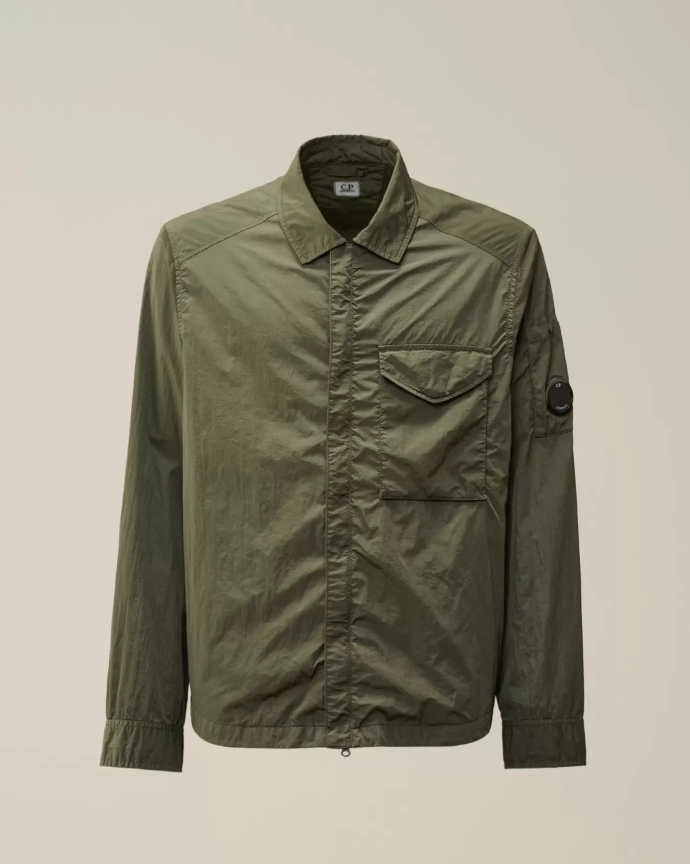 Overshirt<C.P. Company Chrome-R Lens Overshirt Grape Leaf – Green