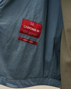 Overshirt<C.P. Company Chrome-R Lens Overshirt Flint Stone – Blue