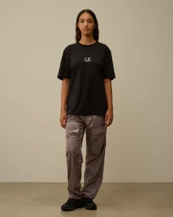Trousers<C.P. Company Chrome-R Loose Cargo Pants Purple Dove