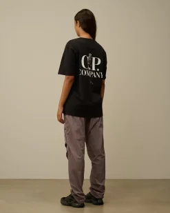Trousers<C.P. Company Chrome-R Loose Cargo Pants Purple Dove