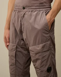 Trousers<C.P. Company Chrome-R Loose Cargo Pants Purple Dove