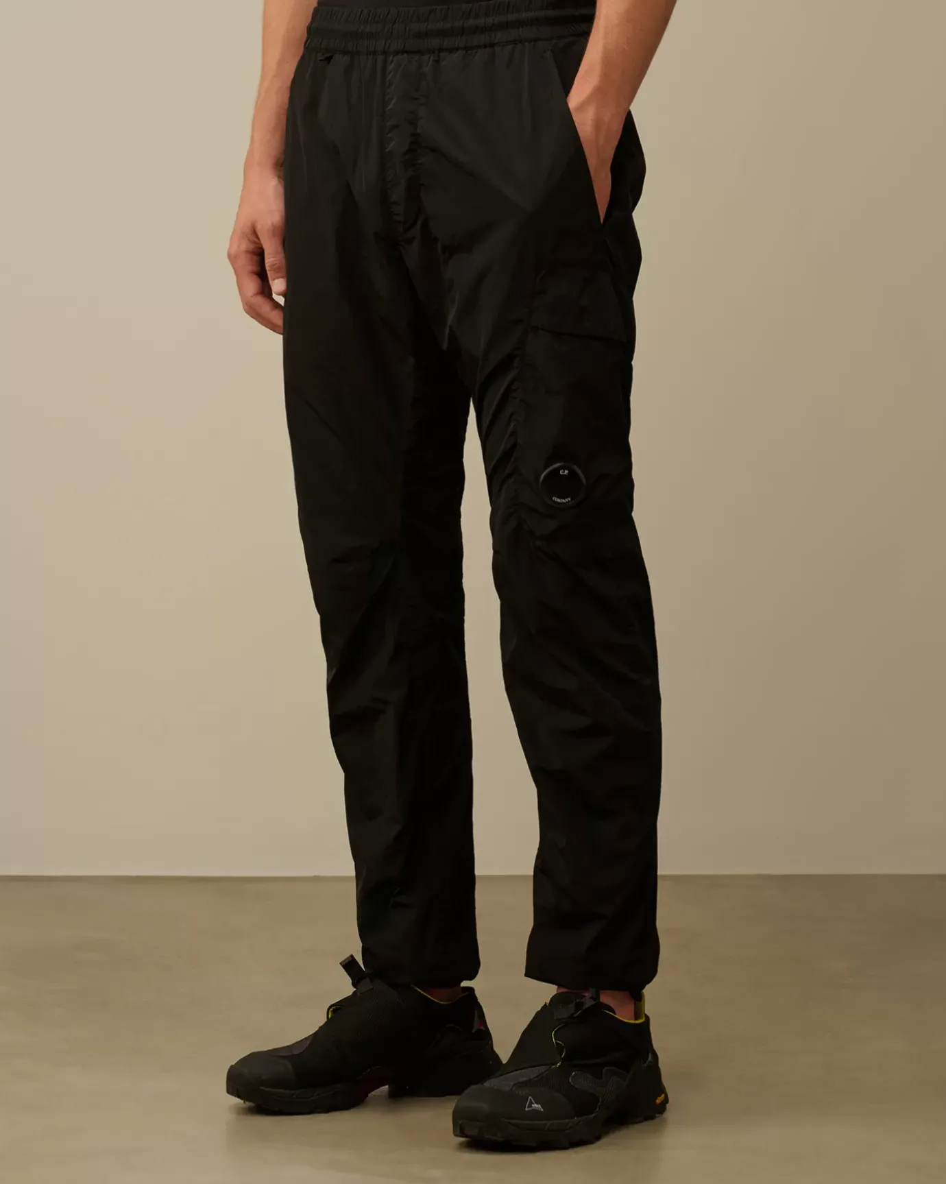 Trousers<C.P. Company Chrome-R Track Pants Black
