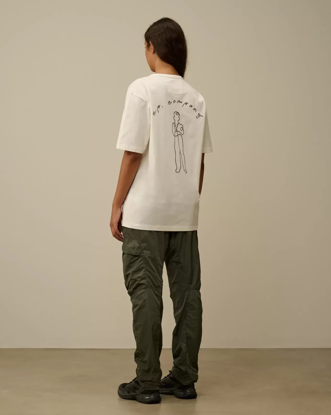Trousers<C.P. Company Chrome-R Track Pants Grape Leaf – Green
