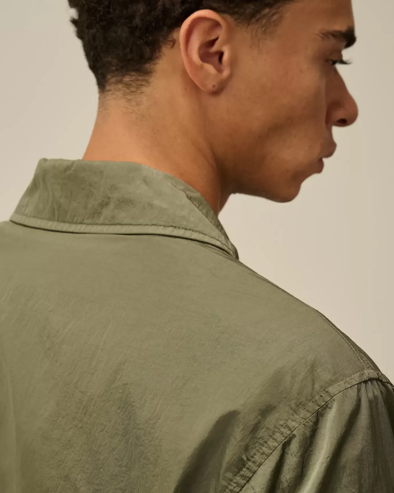Overshirt<C.P. Company Chrome-R Utility Overshirt Grape Leaf – Green