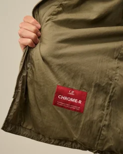 Overshirt<C.P. Company Chrome-R Utility Overshirt Walnut – Beige
