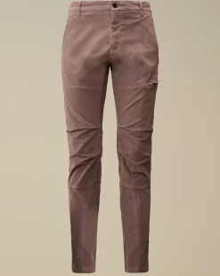 Trousers<C.P. Company Corduroy Ergonomic Pants Purple Dove
