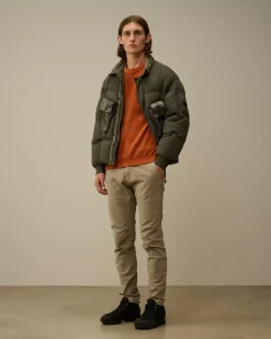Jumpers<C.P. Company Cotton Chenille Crewneck Knit Bombay Brown