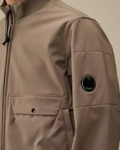 Jacket & Coats<C.P. Company C.P. Shell-R Bomber Jacket Walnut – Beige