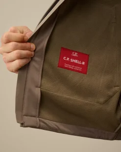 Jacket & Coats<C.P. Company C.P. Shell-R Bomber Jacket Walnut – Beige