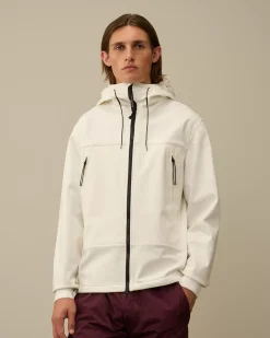 Jacket & Coats<C.P. Company C.P. Shell-R Goggle Jacket Gauze White