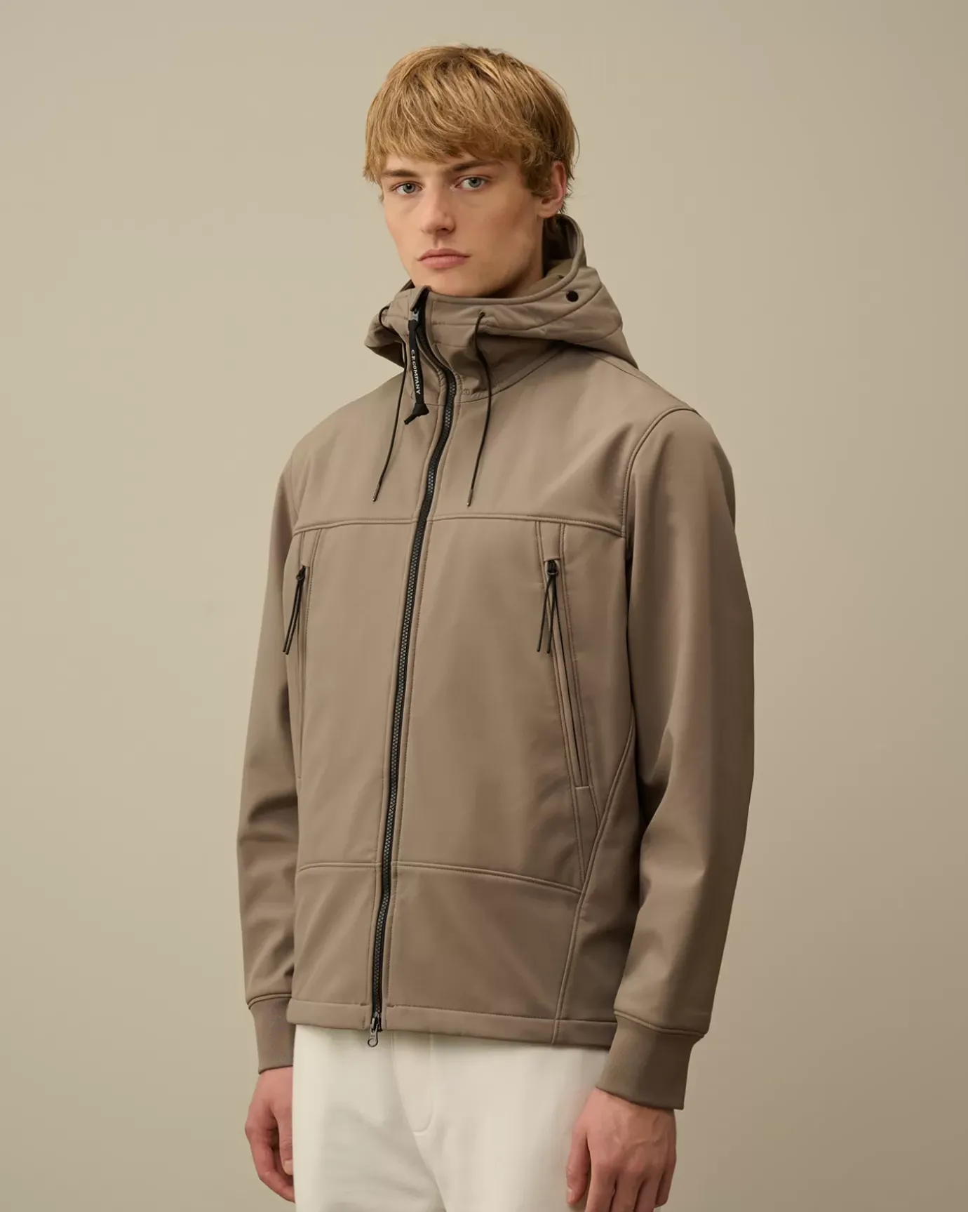 Jacket & Coats<C.P. Company C.P. Shell-R Goggle Jacket Walnut – Beige