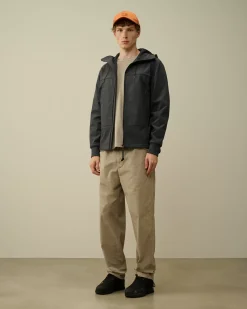 Jacket & Coats<C.P. Company C.P. Shell-R Goggle Jacket Black Sand