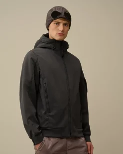 Jacket & Coats<C.P. Company C.P. Shell-R Hooded Jacket Black Sand