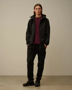 Jacket & Coats<C.P. Company C.P. Shell-R Hooded Jacket Black