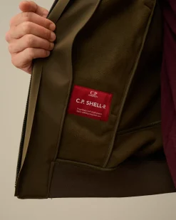 Jacket & Coats<C.P. Company C.P. Shell-R Hooded Jacket Ivy Green